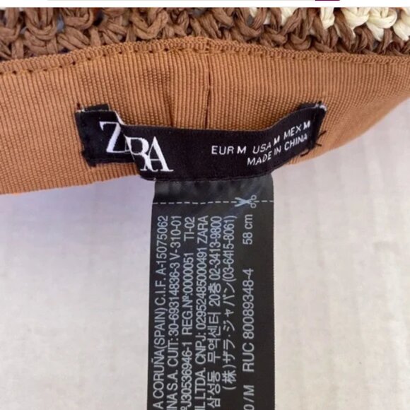 Zara Handmade Crochet Granny Square Bucket Hat